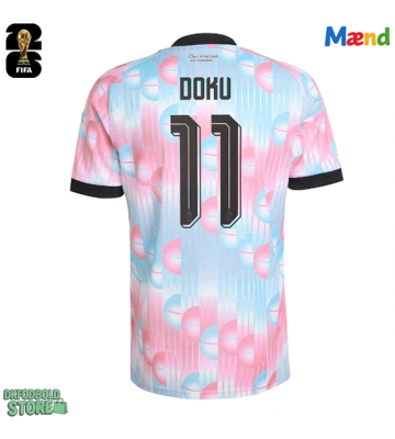 Belgien Jeremy Doku #11 Replika Udebanetrøje VM 2026 Kortærmet